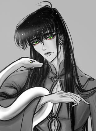 Black/White portrait