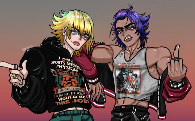 Full render half body